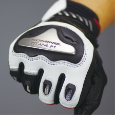 Мотоперчатки Komine GK-200 SuperFIT Titanium L-Gloves R-SPEC