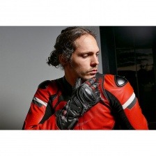 Мотоперчатки Komine GK-235 Titanium Racing Gloves