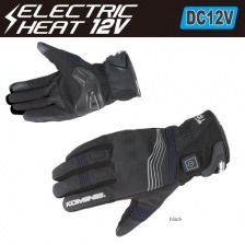Мотоперчатки с электроподогревом Komine EK-202 Protect E-Gloves Short 12V