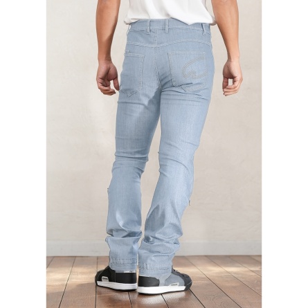 Мотоджинсы Komine WJ-756R ENIGMA Light CMAX Cool Jeans для жары из охлаждающей ткани с волокнами Кулмакс