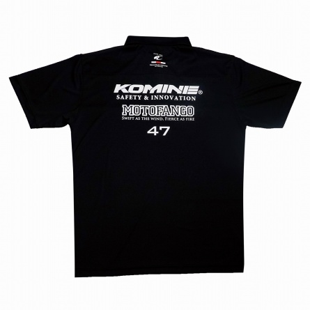 Быстросохнущее поло Komine JK-401 Comine Team Shirt для мотоциклистов