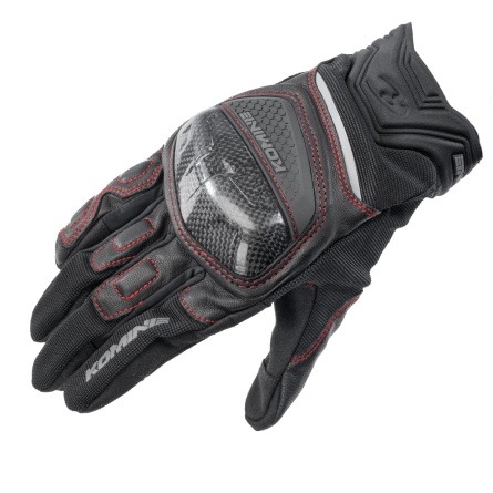 Мотоперчатки летние Komine GK-268 Carbon Mesh Gloves с карбоновыми слайдерами