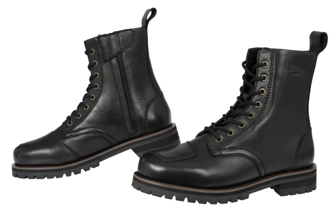 Мотоботинки классические из натуральной кожи Komine SB-303 Genuine Leather Boots, oldschool