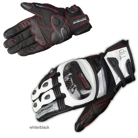 Мотоперчатки Komine GK-193 Protect Leather M-Gloves-GUREN