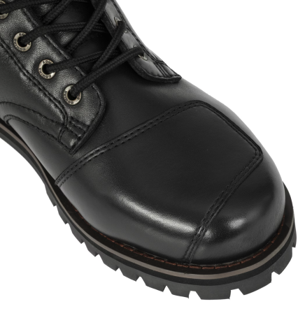 Мотоботинки классические из натуральной кожи Komine SB-303 Genuine Leather Boots, oldschool