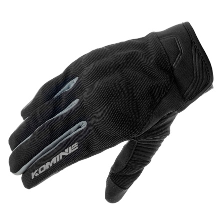 Легкие летние перчатки с защитой и потоотведением Komine GK-183 Protect M-Gloves-BRAVE