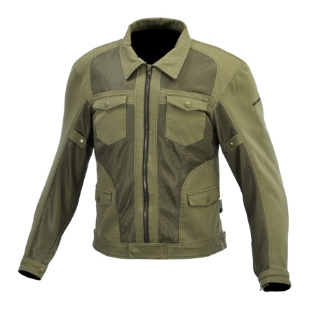 Моторубашка винтажная летняя сетчатая Komine JK-161 Field Mesh Jacket