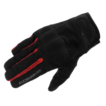Легкие летние перчатки с защитой и потоотведением Komine GK-183 Protect M-Gloves-BRAVE