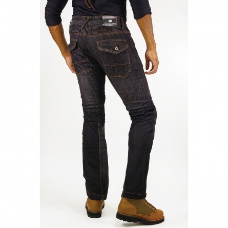 Мотоджинсы Komine WJ-741S S/F Protect Leather Mesh Jeans с натуральной кожей и сеткой