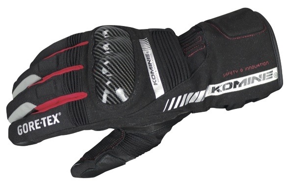 Мотоперчатки Komine GK-806 GTX Protect W-Gloves-GAIUS