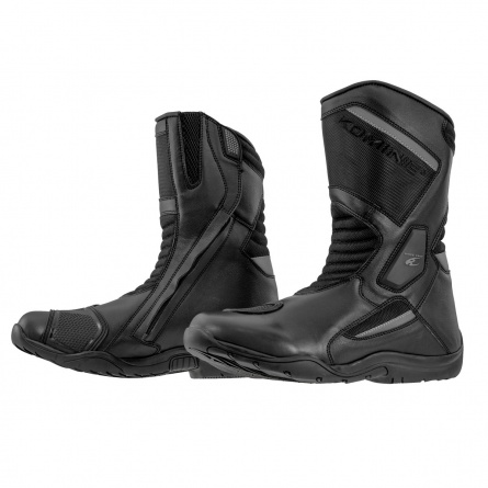 Дышащие водонепроницаемые туристические мотоботинки - Komine BK-092 Waterproof Protect Touring Boots