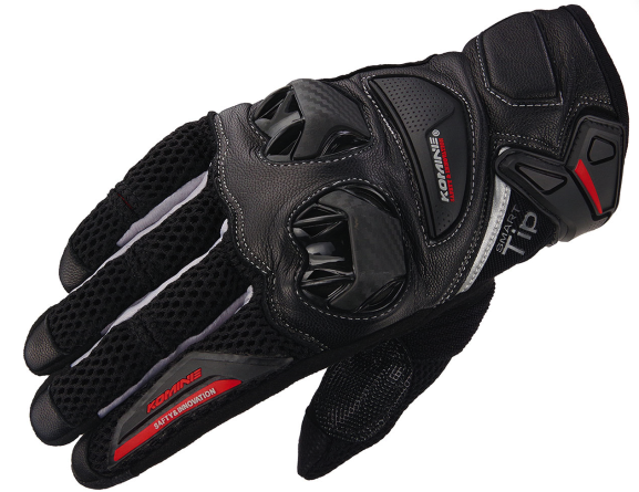 Мотоперчатки Komine GK-234 Protect Leather Mesh Gloves