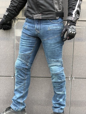 Самые продаваемые японские мотоджинсы  Komine PK-718 II Super Fit Kevlar Jeans. DuPont™ Kevlar® на коленяхи бедрах.